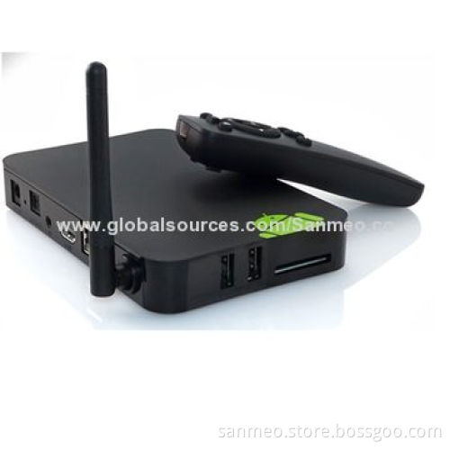 Android 4.2 Dual-core TV Box, Latest Full HD Movie Online Play Films and Television Programs SD Card
